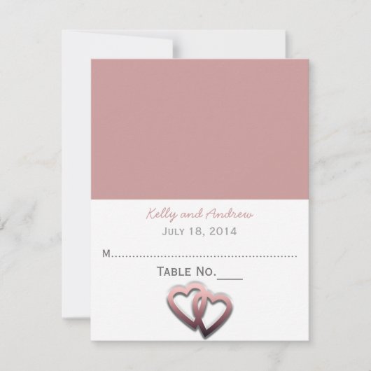 オーダーメイド ウェディング ゲストカード 招待状 (正面)