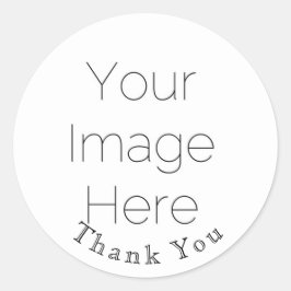 オーダーメイド ウェディング サンクス ステッカー 写真1枚