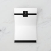 オーダーメイド ウェディング サンクス フォト カード (内部)