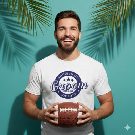 オーダーメイド ウェディング デート グルーム ドラフト 人生で最高のスポーツ Tシャツ