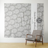 オーダーメイド ウェディング フォト 背景 新婦 新郎 モノグラム タペストリー (インサイチュ(横))