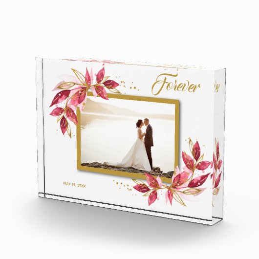 オーダーメイド ウェディング ブライドとグルーム フォトブロック (右)