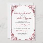 オーダーメイド ウェディング 招待状 カード ポストカード 06 (正面)