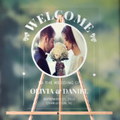オーダーメイド ウェルカムボード 結婚式 受付 アクリルサイン (ニュートラル)