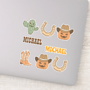 オーダーメイド ウエスタンハロウィン楽しみセット  シール