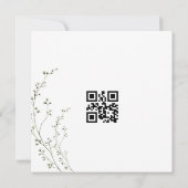 オーダーメイド エレガント ウェディング 招待状 (裏面)