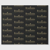 オーダーメイド エレガント ブランディング ラッピングペーパー (フラット)