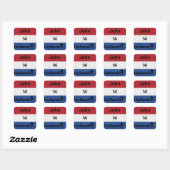 オーダーメイド オランダ国旗 サッカー ステッカー (シート)