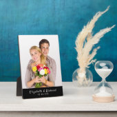 オーダーメイド カップル カスタム フォト フォトプラーク (側面)