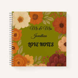 オーダーメイド カップル ノート Mr & Mrs Love Notes