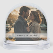 オーダーメイド カップル フォト & 名前 花嫁 花婿 結婚式 (裏面)