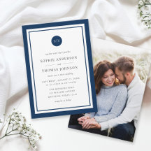 オーダーメイド カラー ラウンド モノグラム 結婚式 フォト