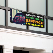 オーダーメイド カー ディテーリング バナー 横断幕 (ビルの外側)