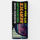 オーダーメイド カー ディテーリング バナー 横断幕 (縦)