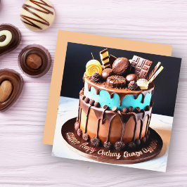 オーダーメイド キャンディ チョコレート ケーキ