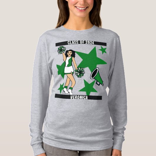 オーダーメイド クラスTシャツ グリーン 2 Tシャツ (正面)