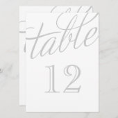 オーダーメイド - クリスティーン 招待状 (正面/裏面)