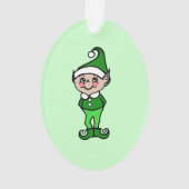 オーダーメイド クリスマスエルフ オーナメント (裏面)