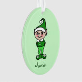 オーダーメイド クリスマスエルフ オーナメント (正面)