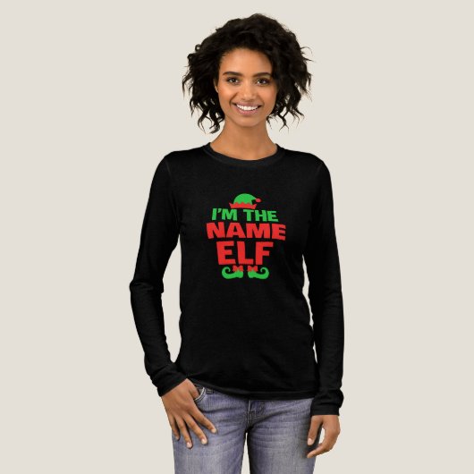 オーダーメイド クリスマスエルフ トライブレンドTシャツ (正面全体)