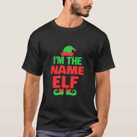 オーダーメイド クリスマスエルフ Tシャツ (正面)