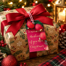 オーダーメイド クリスマスギフトタグ