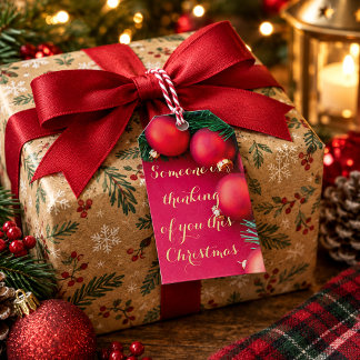 オーダーメイド クリスマスギフトタグ ギフトタグ