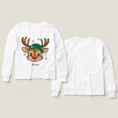 オーダーメイド クリスマスセーターで家族団らん (デザイン 正面&背面)