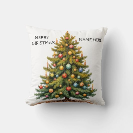 オーダーメイド クリスマスツリー クッション (正面)
