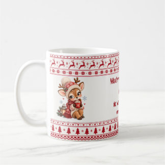 オーダーメイド クリスマストナカイ マグカップ