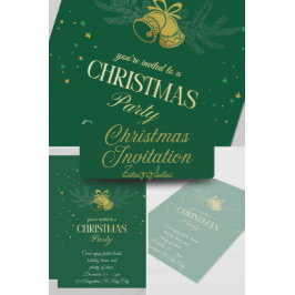 オーダーメイド クリスマスパーティー ホイル ホリデーカード 箔シーズンカード
