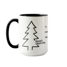 オーダーメイド クリスマスマグカップ – クリスマスのご挨拶