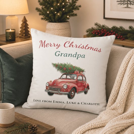 オーダーメイド クリスマス おじいちゃん 枕 ギフト