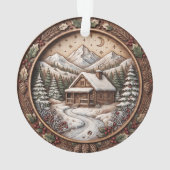 オーダーメイド クリスマス オブジェ 水彩 家族 オーナメント (裏面)