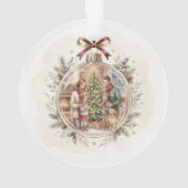 オーダーメイド クリスマス オブジェ 水彩 家族 オーナメント (裏面)