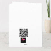 オーダーメイド クリスマス キャンディー ケーン カード (裏面)