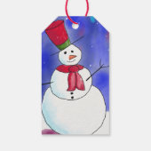 オーダーメイド クリスマス スノーマン ギフトタグ (裏面)