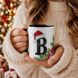 オーダーメイド クリスマス モノグラム マグ