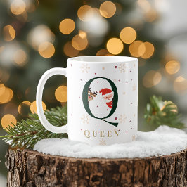 オーダーメイド クリスマス モノグラム Q マグ