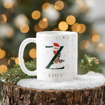 オーダーメイド クリスマス モノグラム Z マグ