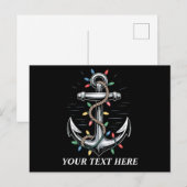 オーダーメイド クリスマス ライト ボート セーリング  (正面/裏面)