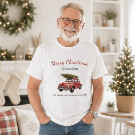 オーダーメイド クリスマス 祖父 Tシャツ ギフト