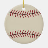 オーダーメイド クリスマス 野球 スポーツ オーナメント (裏面)