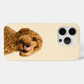 オーダーメイド クリーム色の犬の写真 カスタム Case-Mate iPhoneケース (裏面 (横))