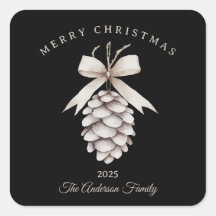 オーダーメイド クリーム ホワイト モミの実 クリスマス ギフト