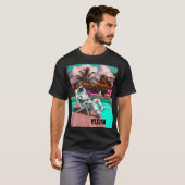 オーダーメイド クールな宇宙飛行士Tシャツ Tシャツ (正面フル)