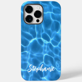 オーダーメイド クールブルーのプール 写真 Case-Mate iPhone 14 PRO MAXケース