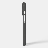 オーダーメイド グレー ピンストライプ Case-Mate iPhoneケース (裏面 / 左)
