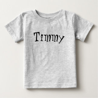 オーダーメイド グレー ベビーTシャツ