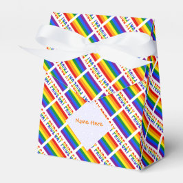 オーダーメイド ゲイ プライド LGBTQ タイルテント フェイバーボックス